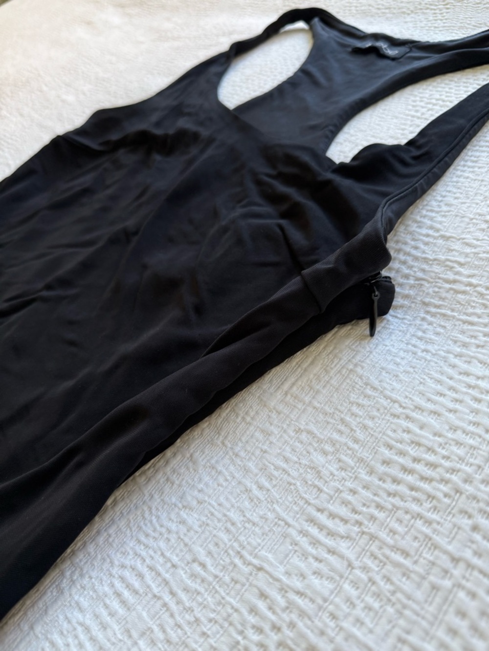 bebe Black Racerback Tank Top - Picture 3 of 5